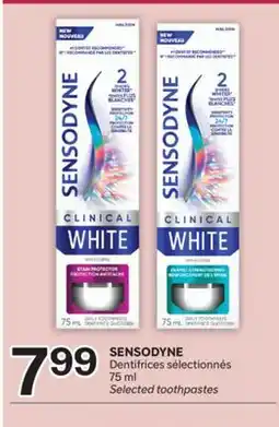 Brunet SENSODYNE Dentifrices sélectionnés offer