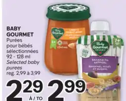 Brunet BABY GOURMET Purées pour bébés sélectionnées offer