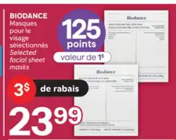 Brunet BIODANCE Masques pour le visage sélectionnés offer