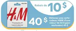 Brunet Carte cadeau H&M offer