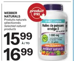 Brunet WEBBER NATURALS Produits naturels sélectionnés offer
