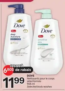 Brunet DOVE Nettoyants pour le corps sélectionnés offer
