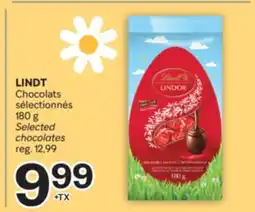 Brunet LINDT Chocolats sélectionnés offer