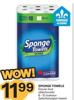 Brunet SPONGE TOWELS Essuie-tout sélectionnés offer