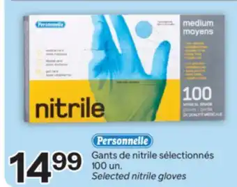 Brunet PERSONNELLE Gants de nitrile sélectionnés offer