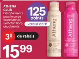 Brunet ATHENA CLUB Désodorisants pour le corps sélectionnés offer