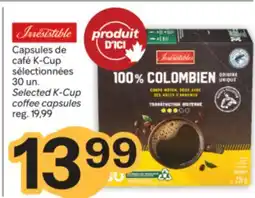 Brunet IRRESISTIBLES Capsules de café K-Cup sélectionnées offer