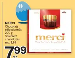 Brunet MERCI Chocolats sélectionnés offer