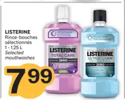 Brunet LISTERINE Rince-bouches sélectionnés offer