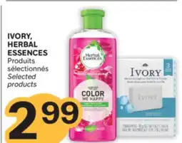 Brunet IVORY, HERBAL ESSENCES Produits sélectionnés offer