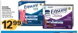 Brunet ENSURE, GLUCERNA Substituts de repas sélectionnés offer
