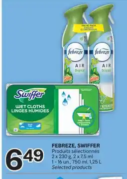 Brunet FEBREZE, SWIFFER Produits sélectionnés offer