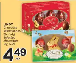 Brunet LINDT Chocolats sélectionnés offer