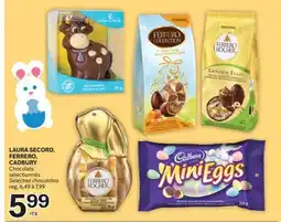 Brunet LAURA SECORD, FERRERO, CADBURY Chocolats sélectionnés offer