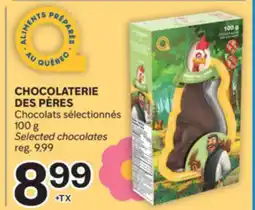 Brunet CHOCOLATERIE DES PÈRES Chocolats sélectionnés offer