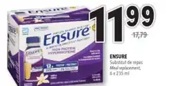 Familiprix ENSURE Meal replacement, 6x 235ml offer