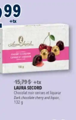 Familiprix LAURA SECORD Dark chocolate cherry and liquor offer