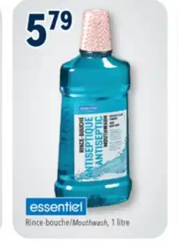 Familiprix ESSENTIEL Mouthwash, 1litre offer