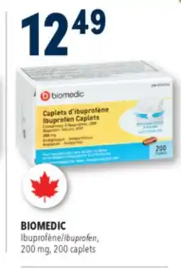 Familiprix BIOMEDIC Ibuprofen, 200 mg, 200 caplets offer
