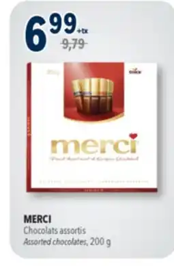 Familiprix MERCI Assorted chocolates offer
