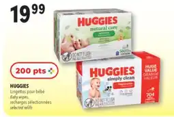 Familiprix HUGGIES, Baby wipes, selected refills offer