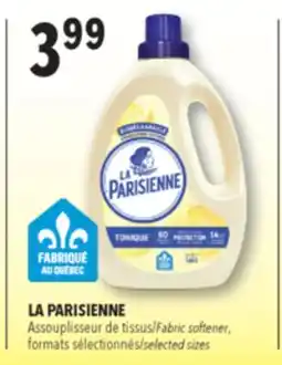 Familiprix LA PARISIENNE, Fabric softener, selected sizes offer
