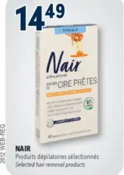 Familiprix NAIR, Selected hair removal products offer