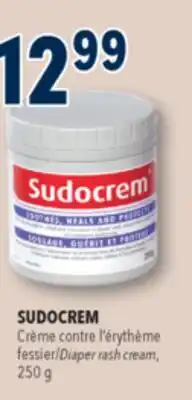 Familiprix SUDOCREM, Diaper rash cream offer