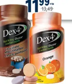 Familiprix DEX-4, Fast acting glucose, 50 tablets offer
