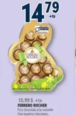 Familiprix FERRERO ROCHER, Fine hazelnut chocolates offer