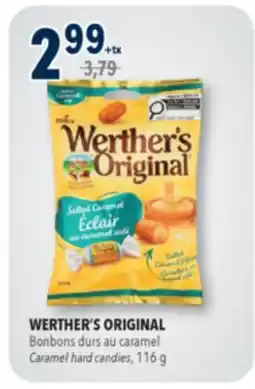 Familiprix WERTHER'S ORIGINAL Caramel hard candies offer