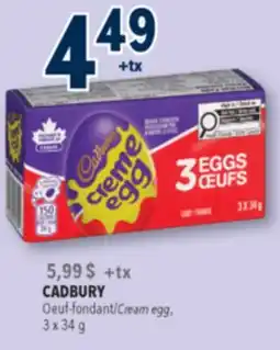Familiprix CADBURY Cream egg offer