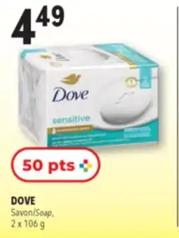 Familiprix DOVE, Soap offer
