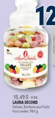 Familiprix LAURA SECORD Fruit candies offer