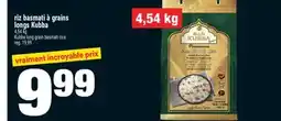 Super C RIZ BASMATI À GRAINS LONGS KUBBA | KUBBA LONG GRAIN BASMATI RICE offer