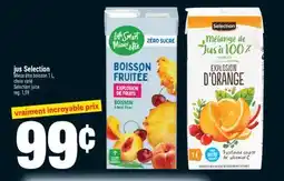 Super C JUS SELECTION | SELECTION JUICE offer