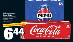 Super C BOISSON GAZEUSE PEPSI, COKE | SOFT DRINK offer