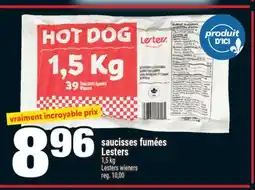 Super C saucisses fumées Lesters | Lesters wieners offer