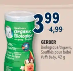 Familiprix GERBER, Organic, Puffs Baby offer
