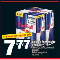 Super C Boisson énergisante Redbull | Redbull Energy Drink offer
