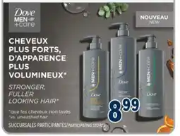 Familiprix DOVE or DOVE MEN CARE, Selected hair products offer