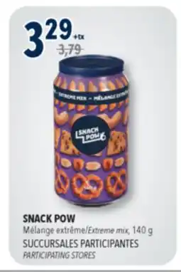 Familiprix SNACK POW, Extreme mix offer