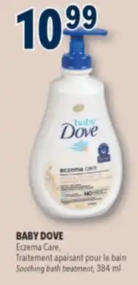 Familiprix BABY DOVE, Eczema Care, Soothing bath treatment offer