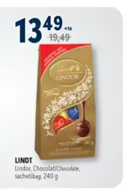 Familiprix LINDT, Lindor, Chocolate, bag offer
