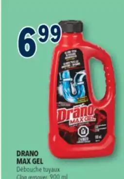 Familiprix DRANO MAX GEL, Clog remover offer