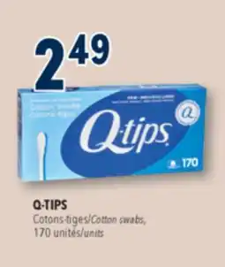 Familiprix Q-TIPS Cotton swabs, 170 units offer