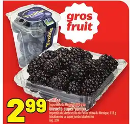 Metro MÛRES | BLACKBERRIES offer