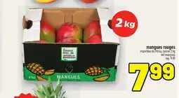 Metro MANGUES ROUGES | RED MANGOES offer