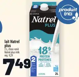 Metro LAIT NATREL PLUS | NATREL PLUS MILK offer