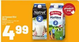Metro LAIT FINEMENT FILTRÉ NATREL | NATREL FINE-FILTERED MILK offer